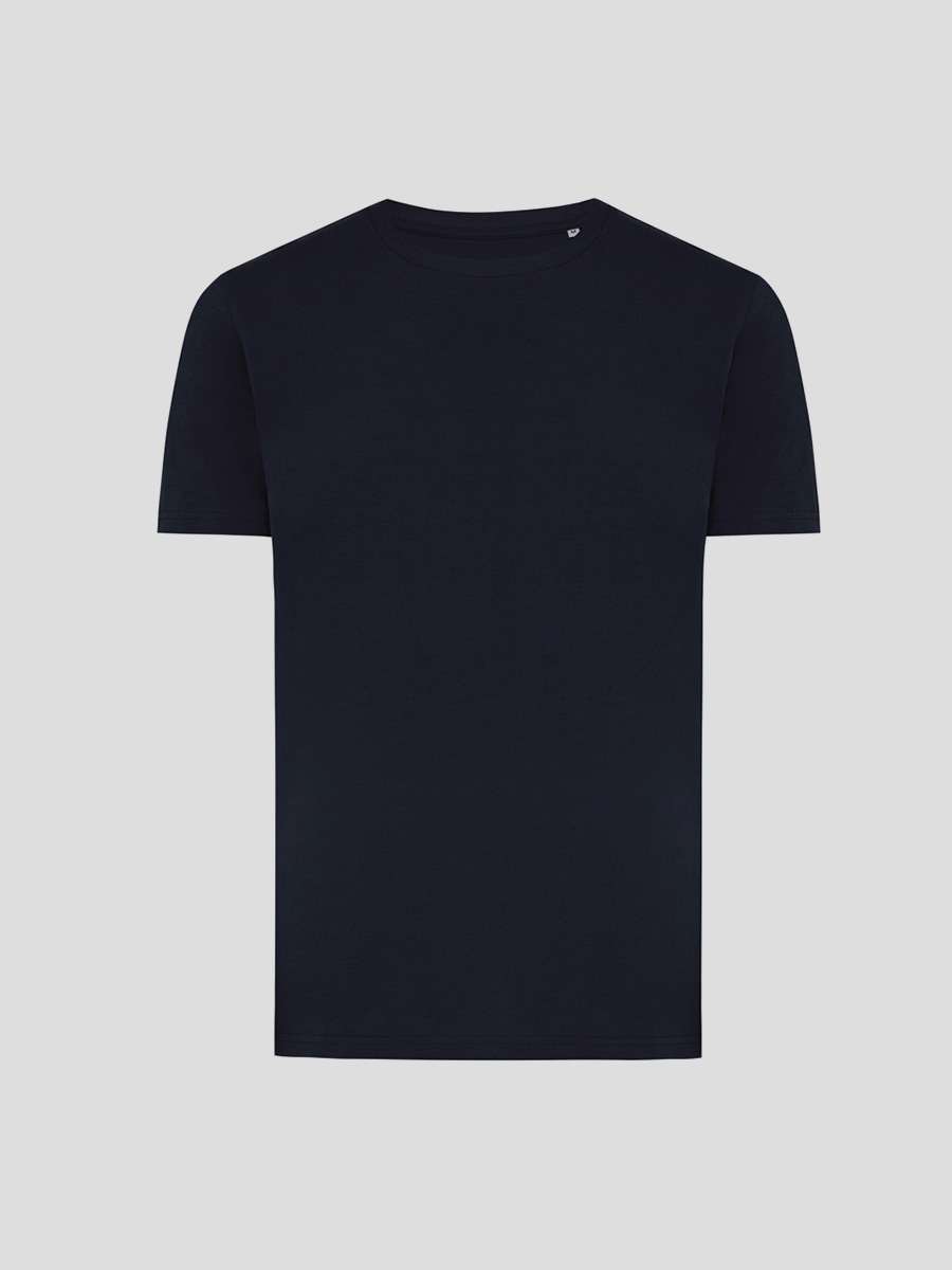 Vättern t-shirt mørkblå af økologisk bomuld