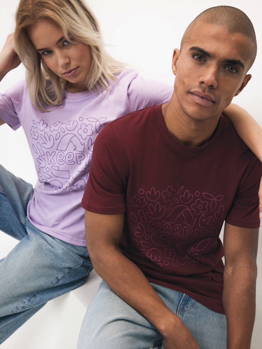 Vättern t-shirt med tryk til medarbejderne
