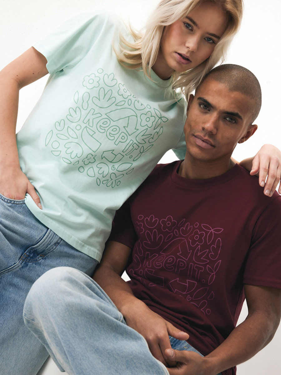 Vättern t-shirt med tryk til virksomheden
