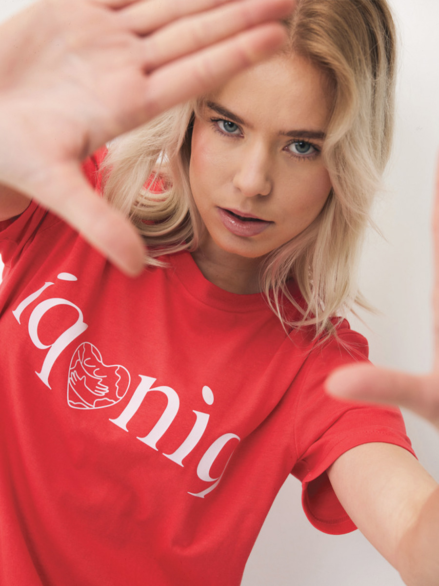 Vättern t-shirt med tryk