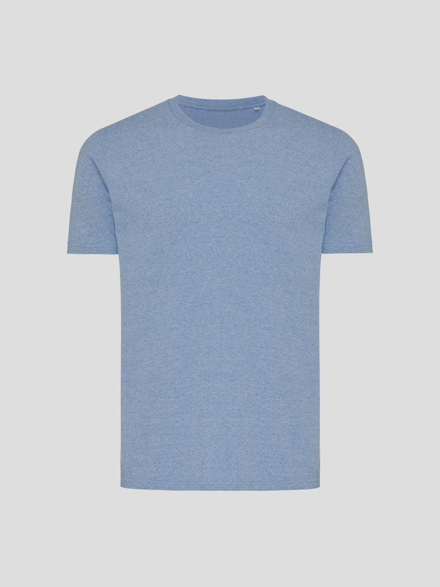 Vättern t-shirt lyseblå af økologisk bomuld