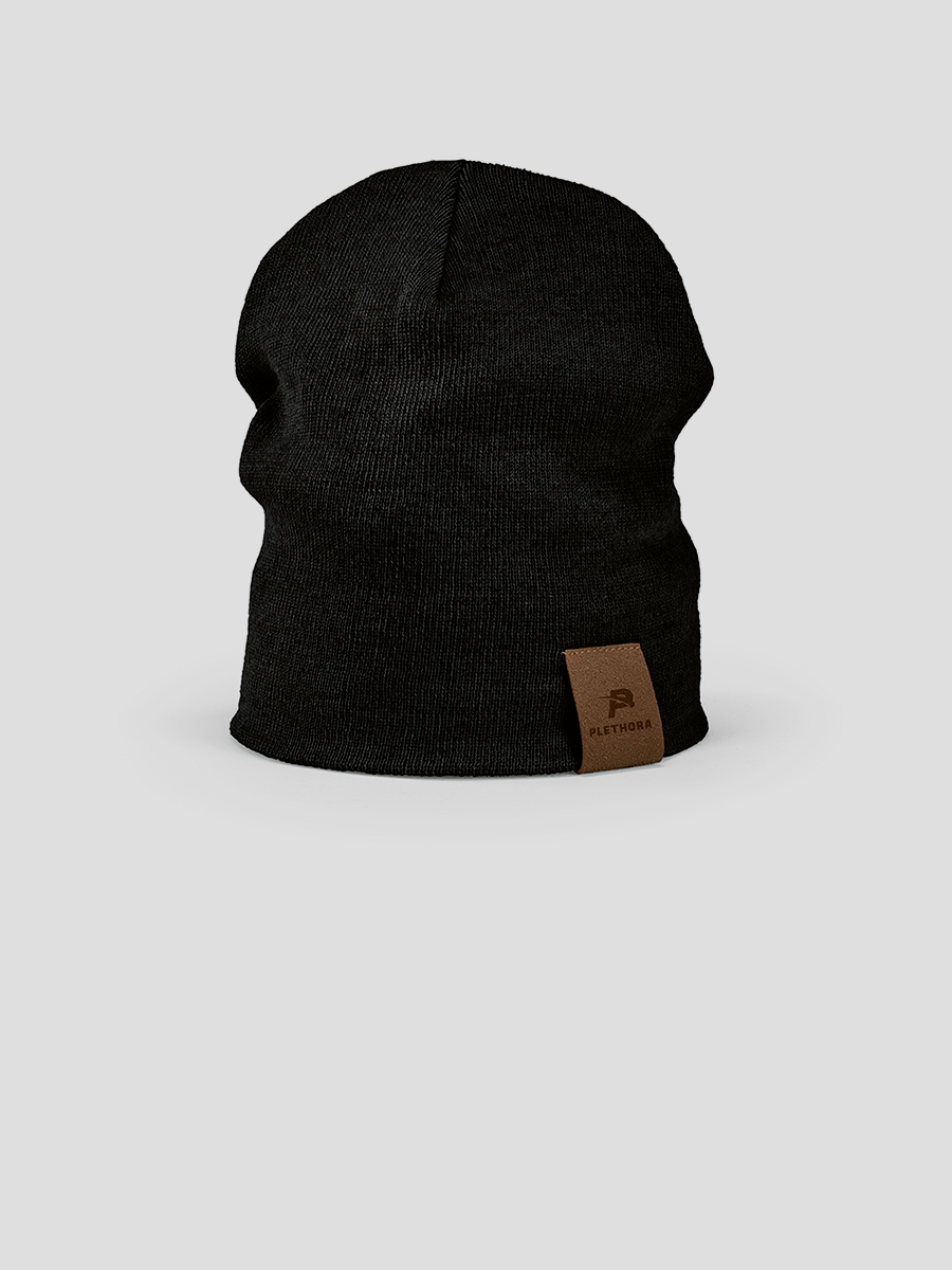 Hue med logo til teamet
