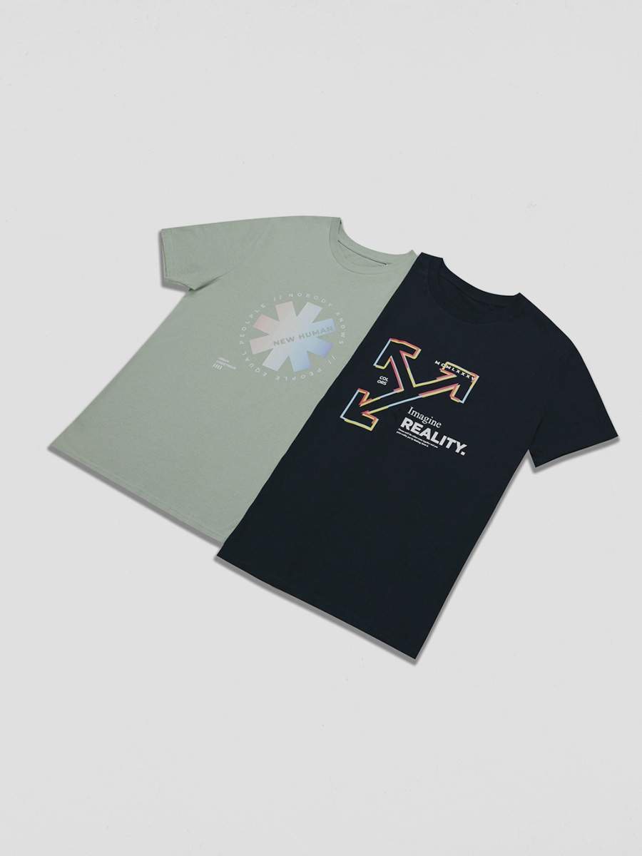 Siljan t-shirt med tryk til virksomheden