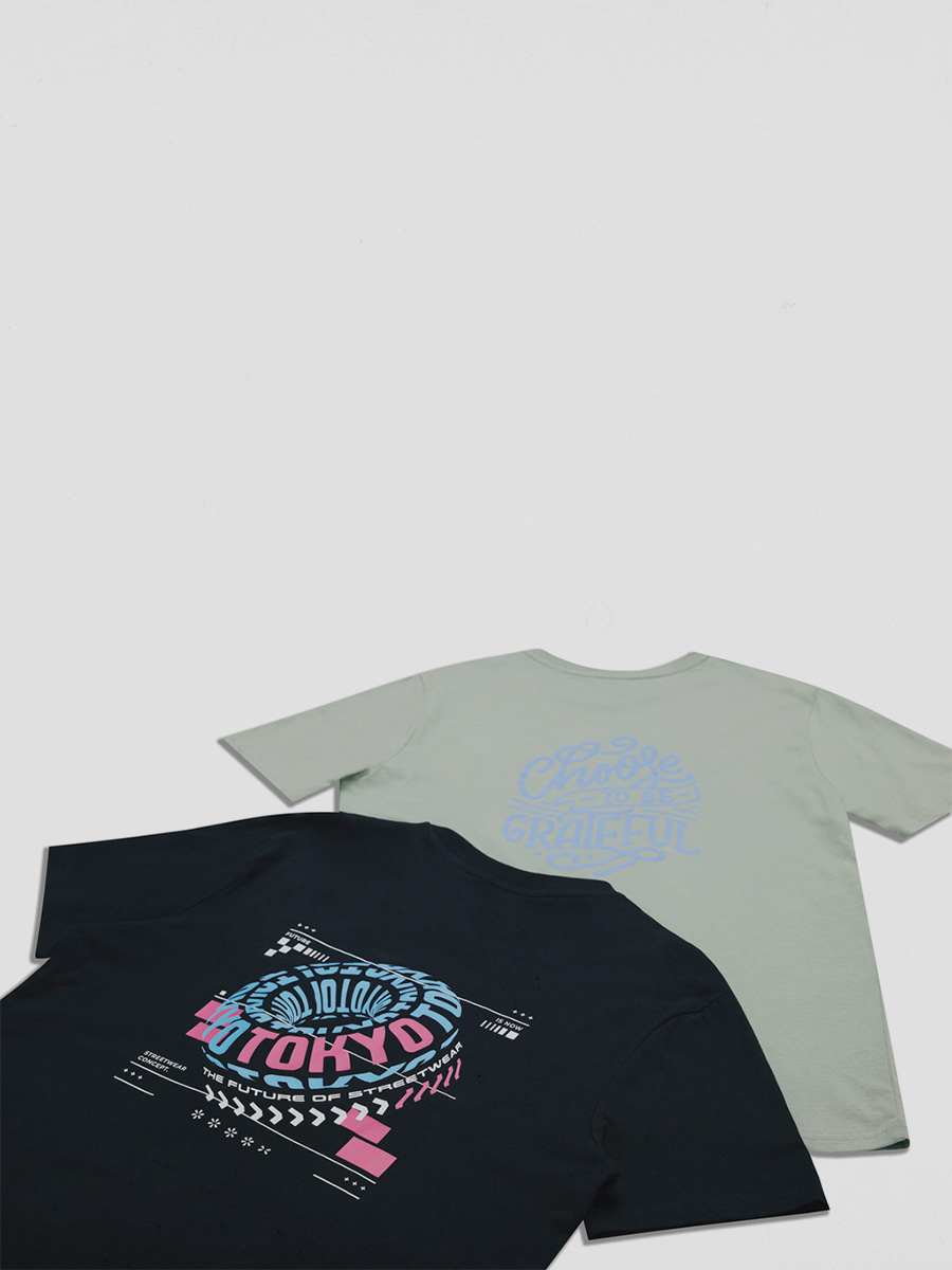 Siljan t-shirt med tryk til hele virksomheden