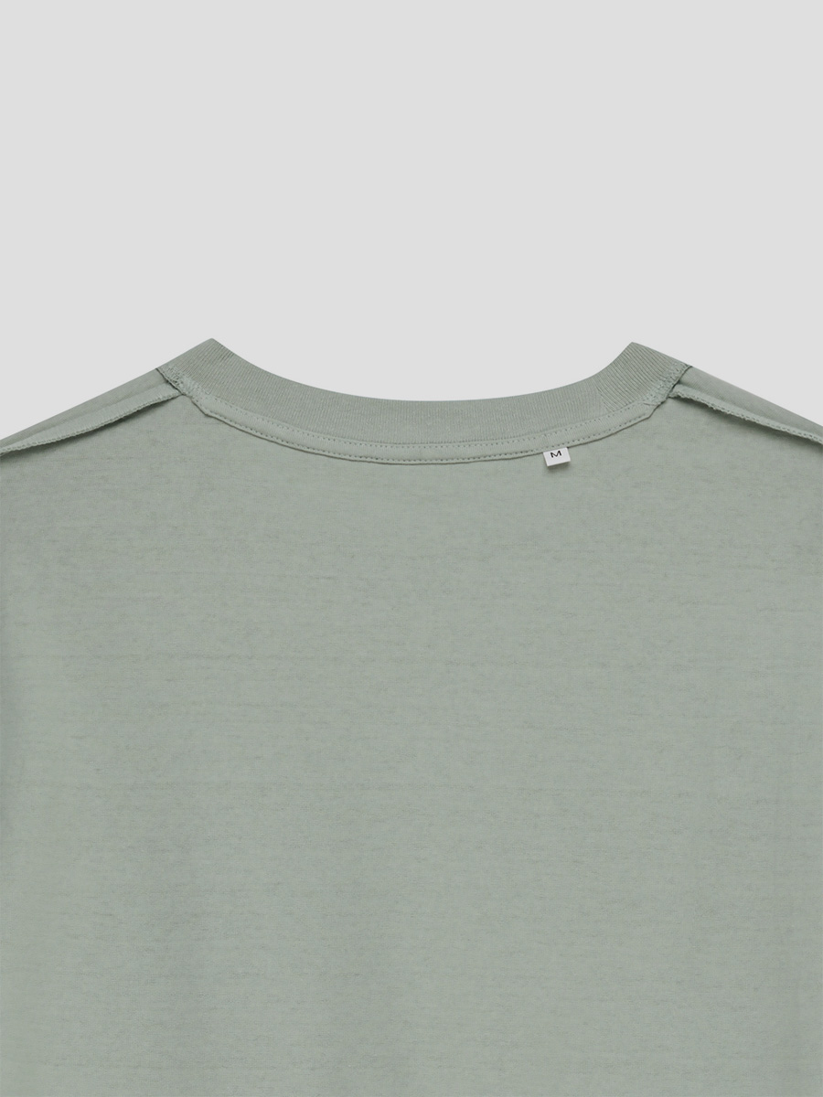 Siljan minimalistisk t-shirt af økologisk bomuld