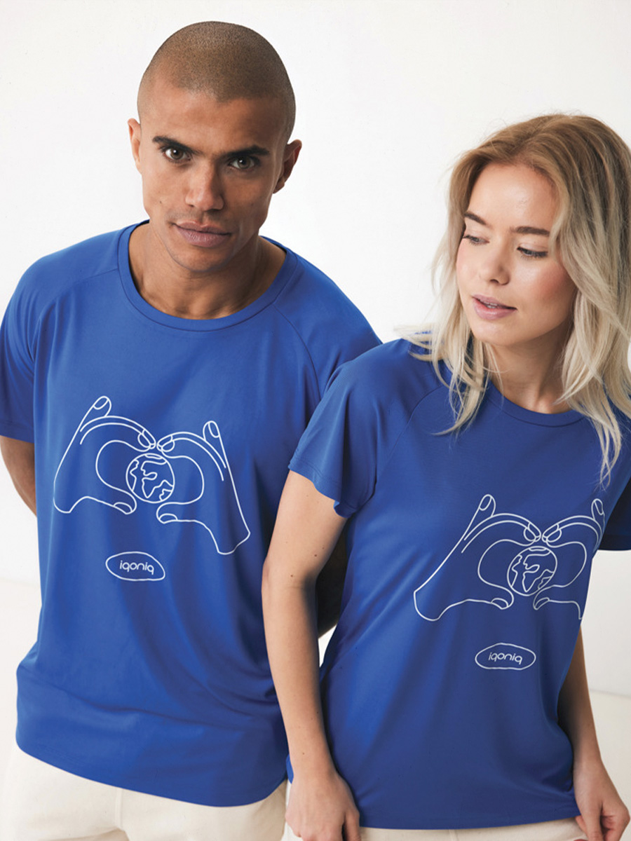 Torneälv sports t-shirt med tryk til mænd og kvinder