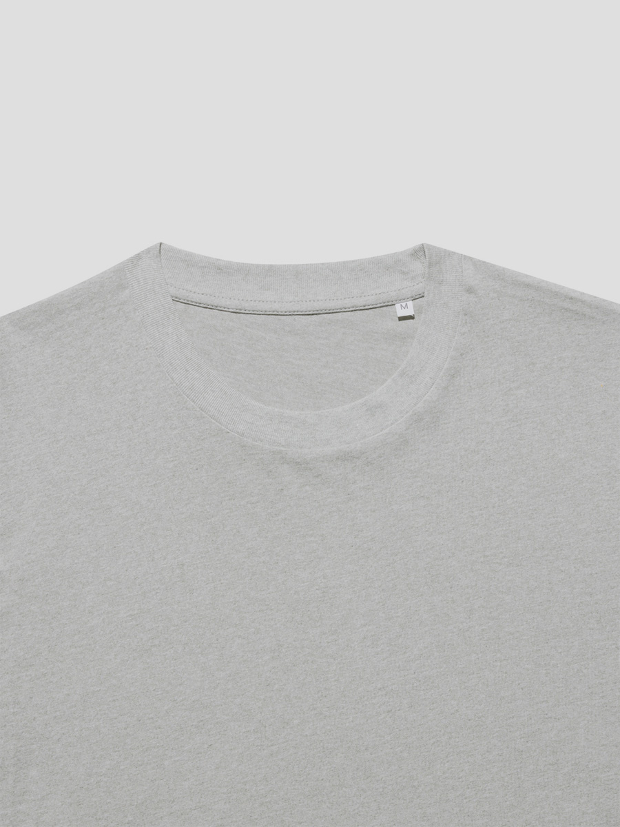 Thalassa t-shirt grå af økologisk bomuld
