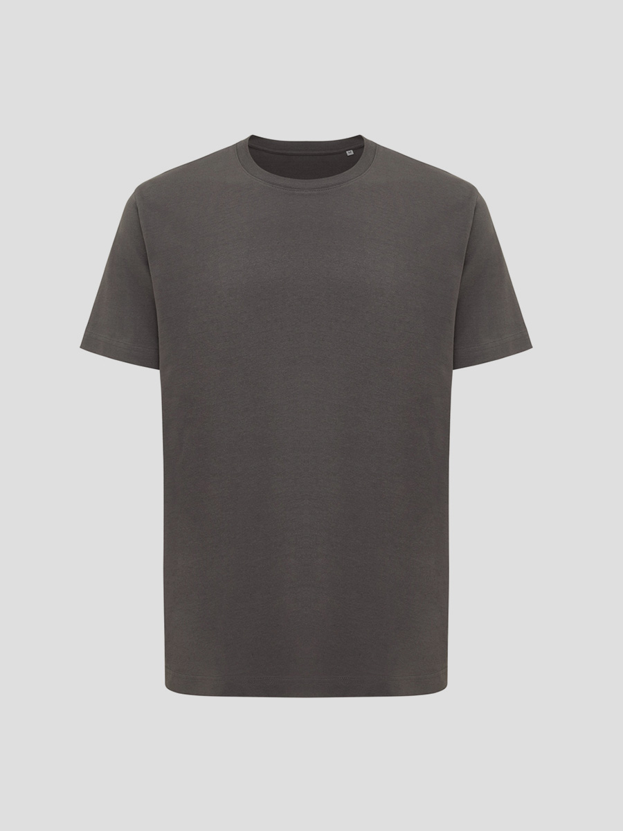 Storsjön t-shirt mørkegrå af økologisk bomuld