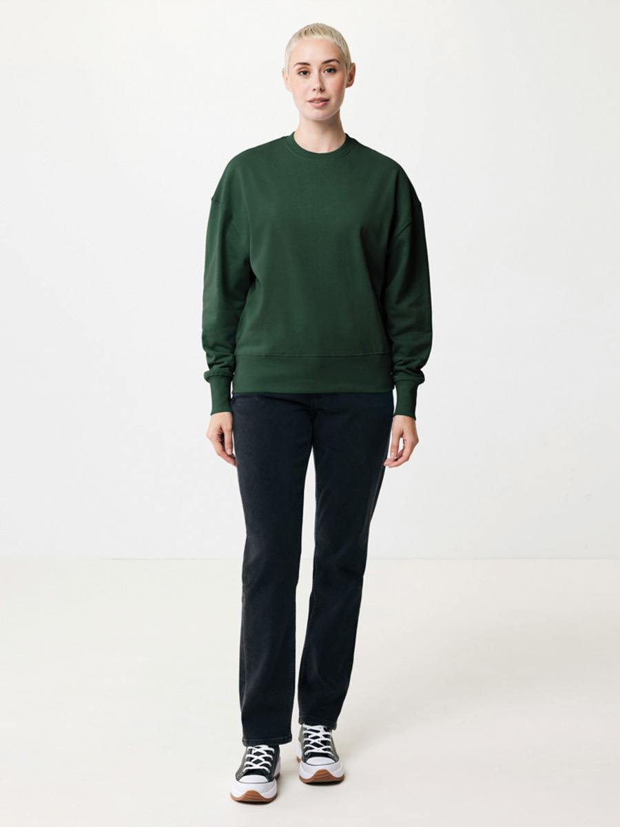 Barents sweatshirt i løs fit og flere farver med tryk