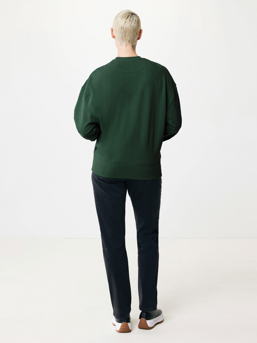 Barents sweatshirt i løs fit og flere farver med tryk