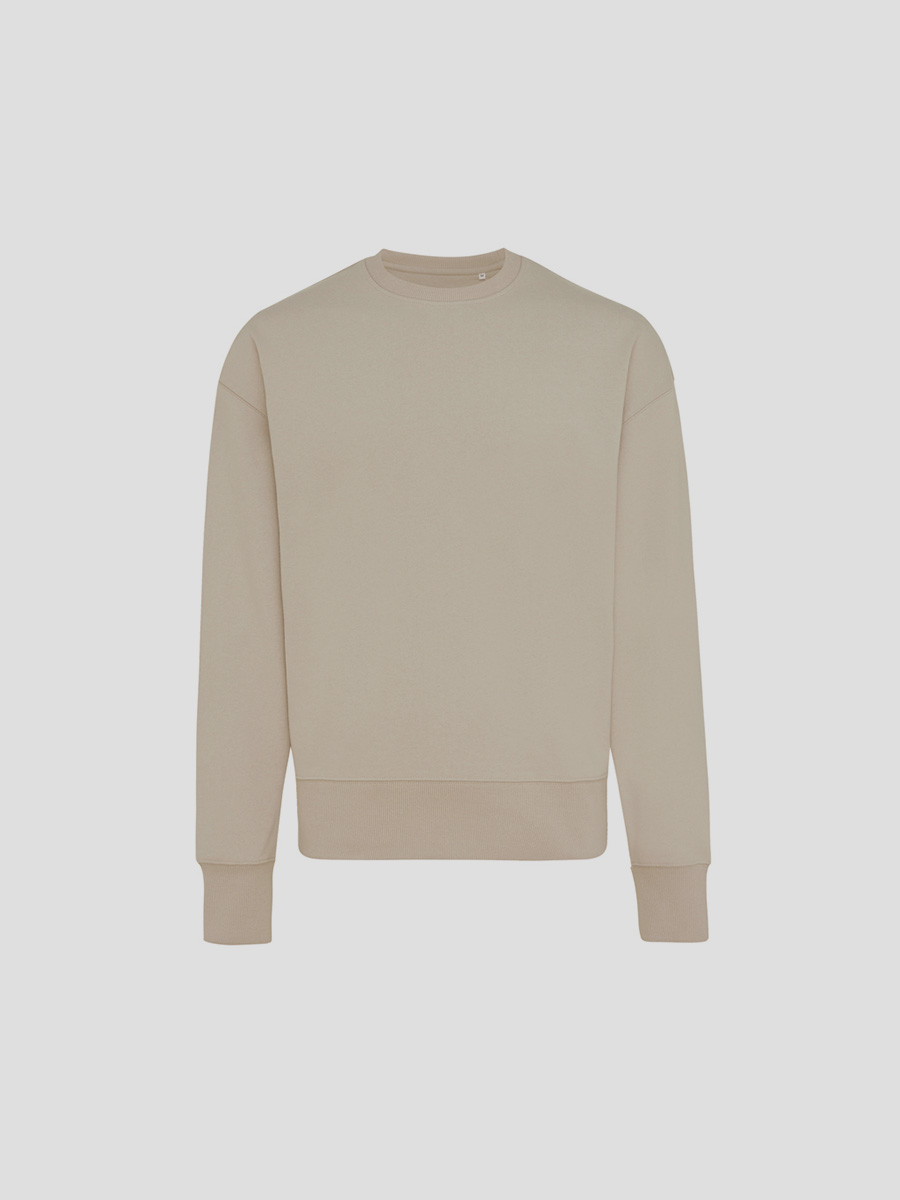 Barents sweatshirt i løs fit og flere farver med tryk