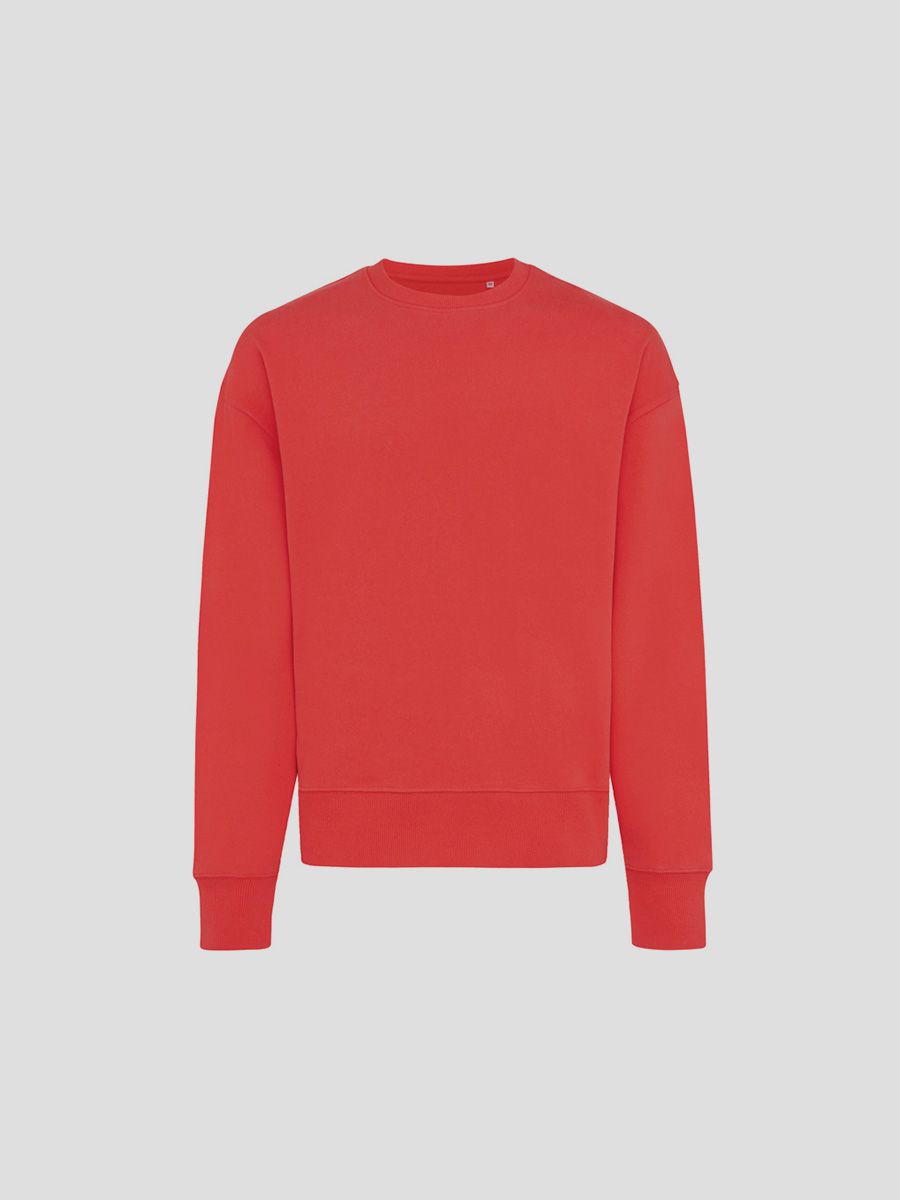 Barents sweatshirt i løs fit og flere farver med tryk