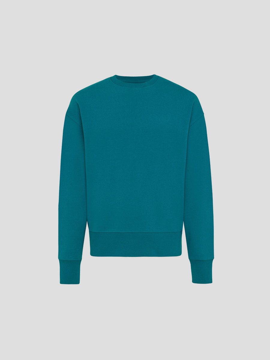 Barents sweatshirt i løs fit og flere farver med tryk