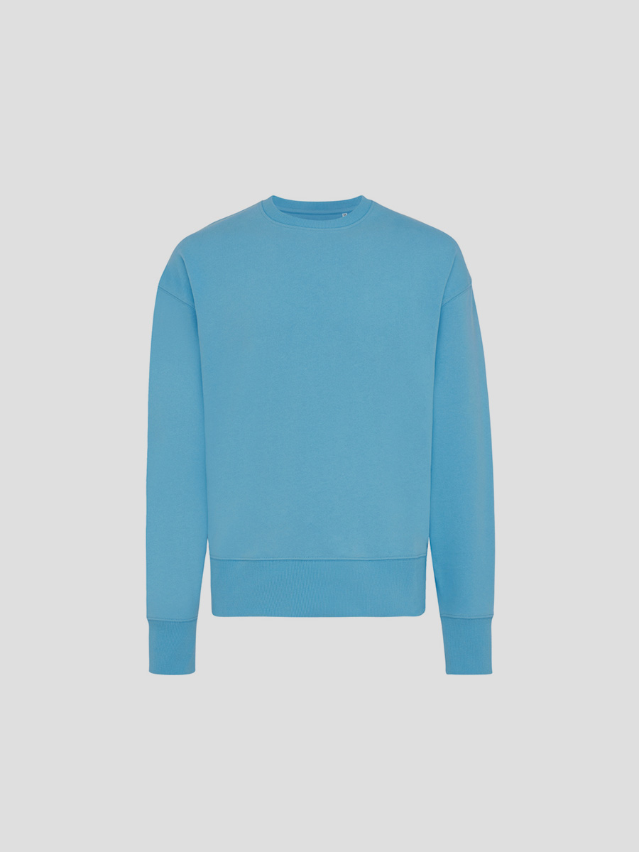 Barents sweatshirt i løs fit og flere farver med tryk