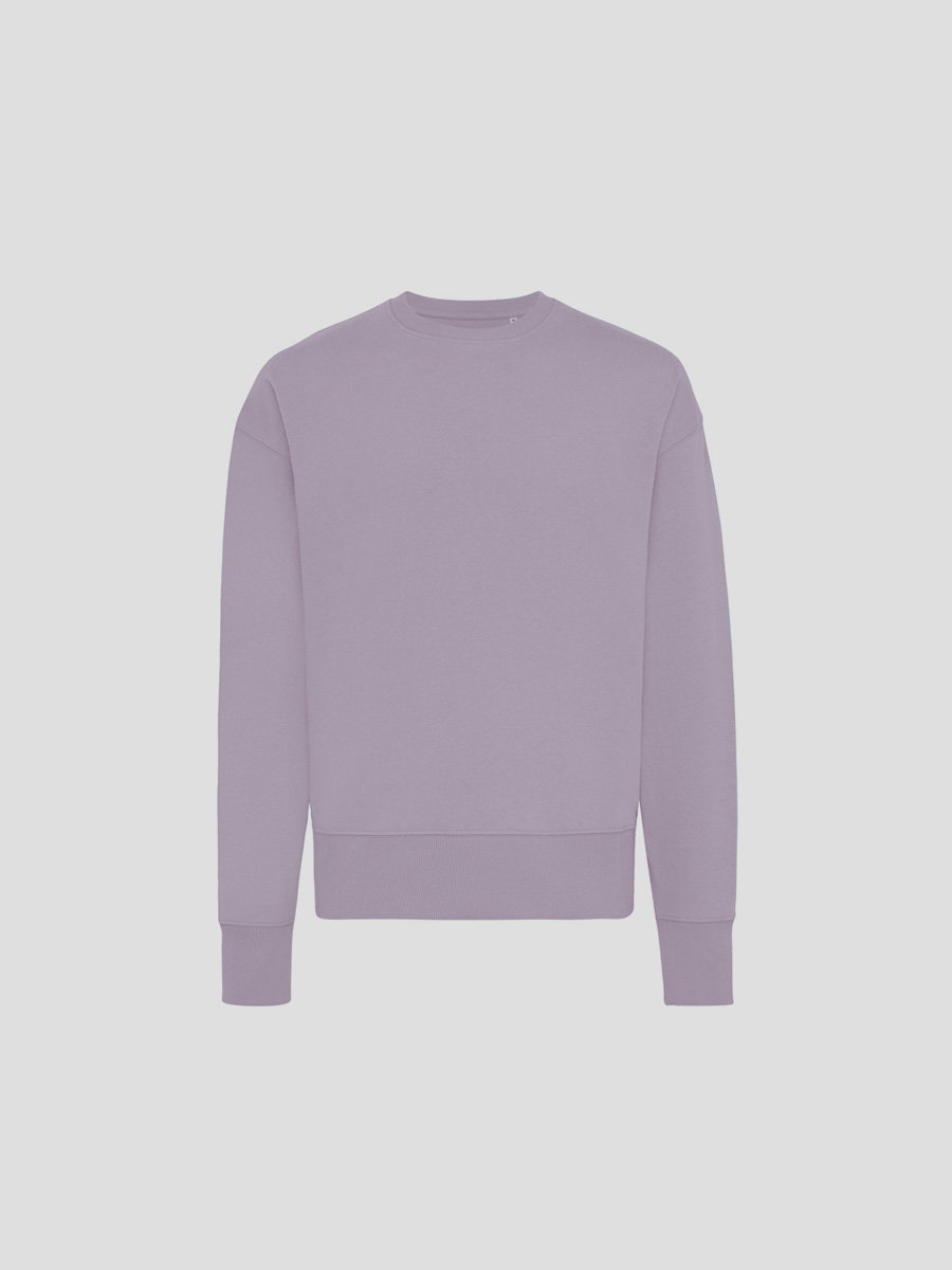 Barents sweatshirt i løs fit og flere farver med tryk