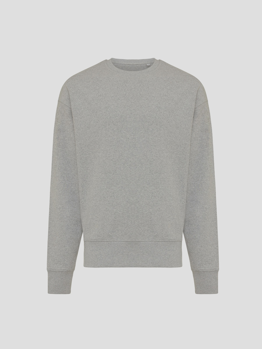 Barents sweatshirt i løs fit og flere farver med tryk