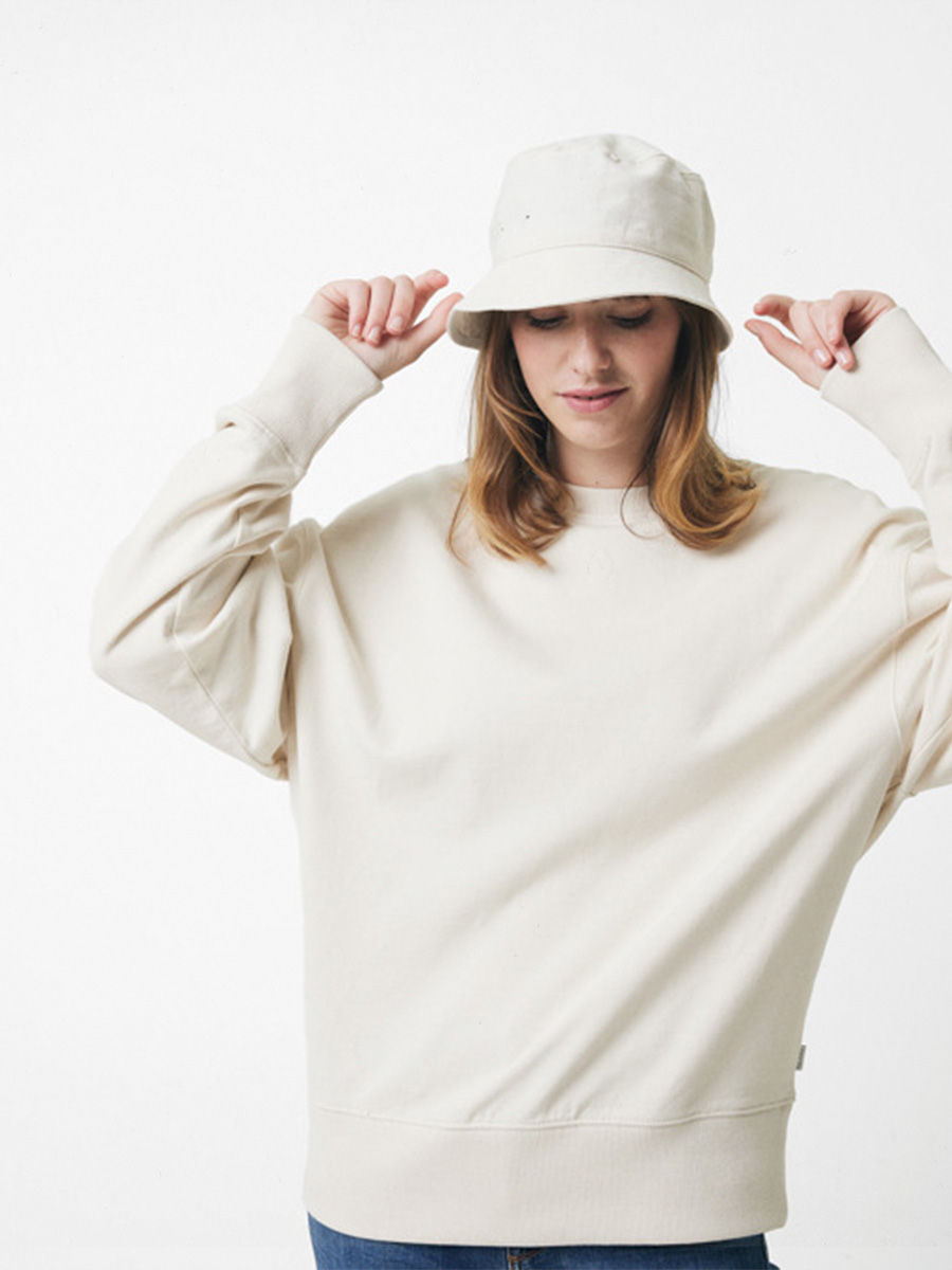 Barents sweatshirt i løs fit og flere farver med tryk