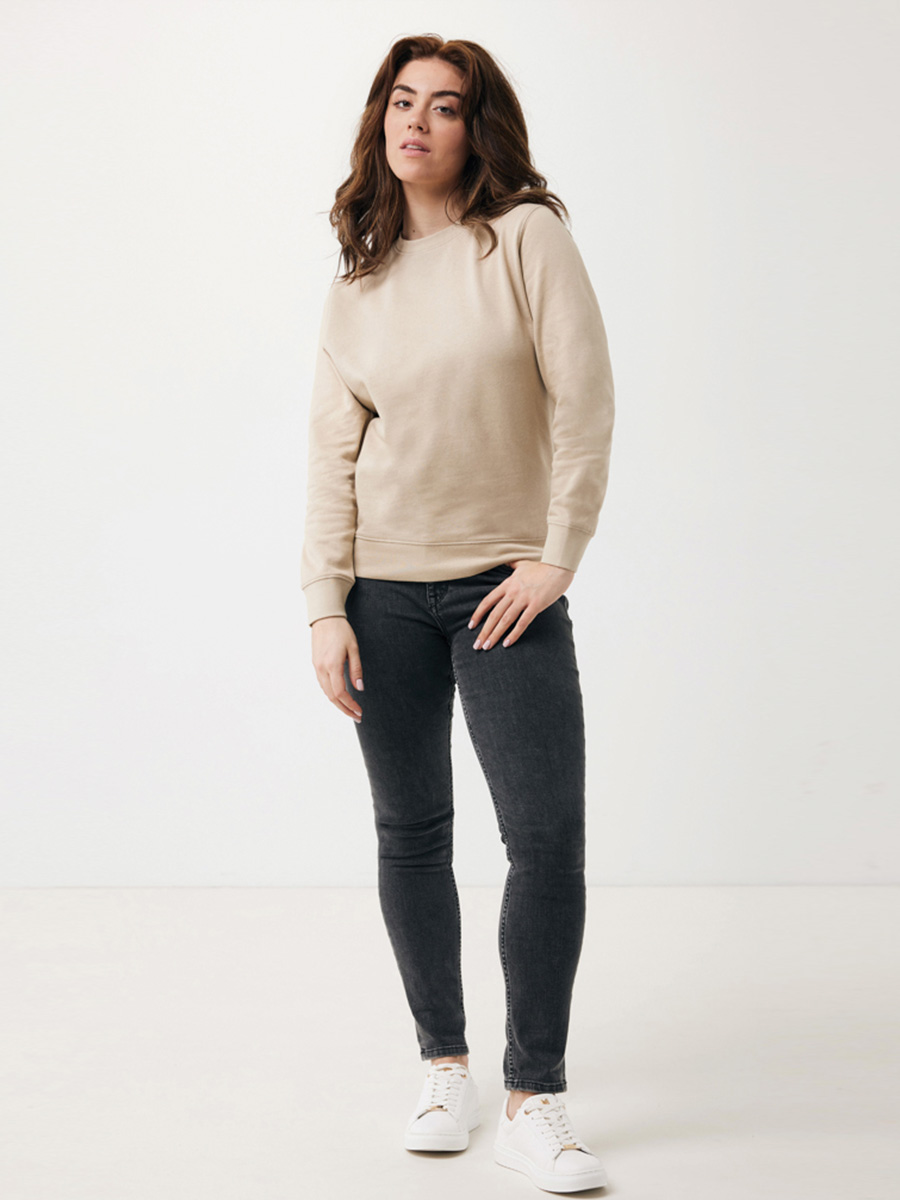 Folla behagelig sweatshirt i naturlig farve