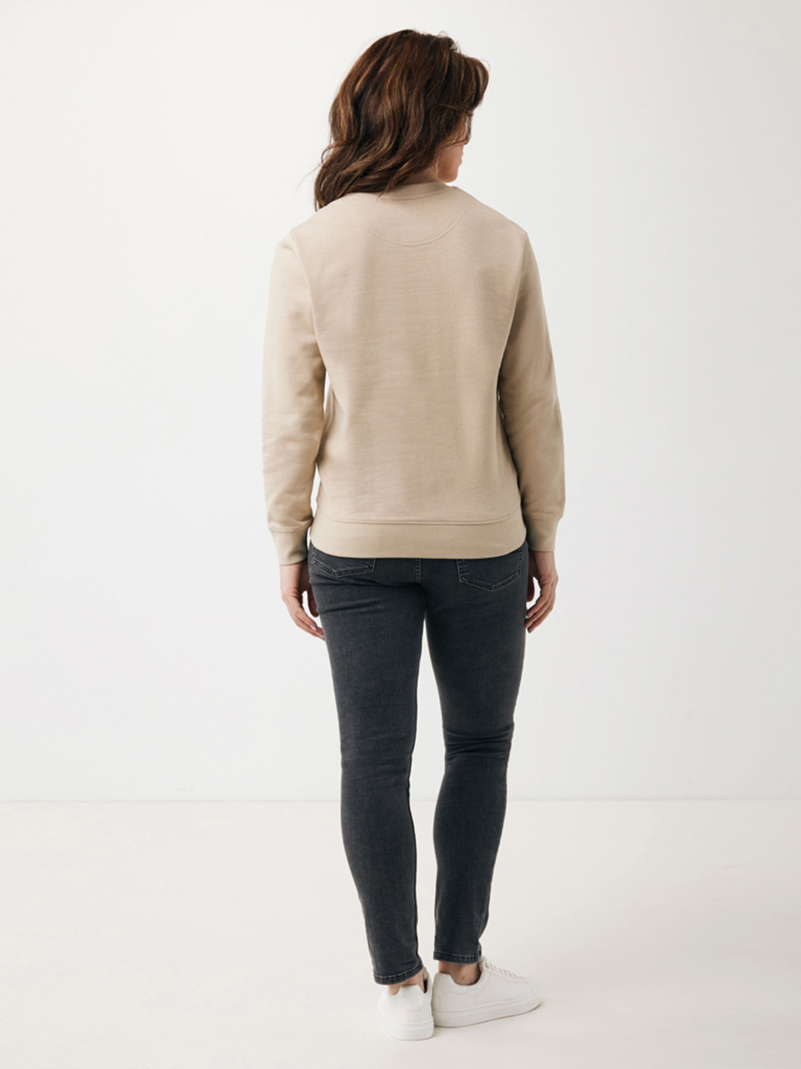 Folla behagelig sweatshirt i naturlig farve