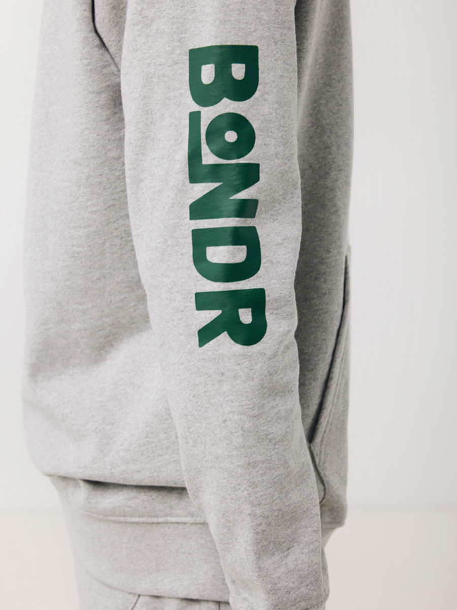 Få tryk på Sula sweatshirt i ufarvet bomuld