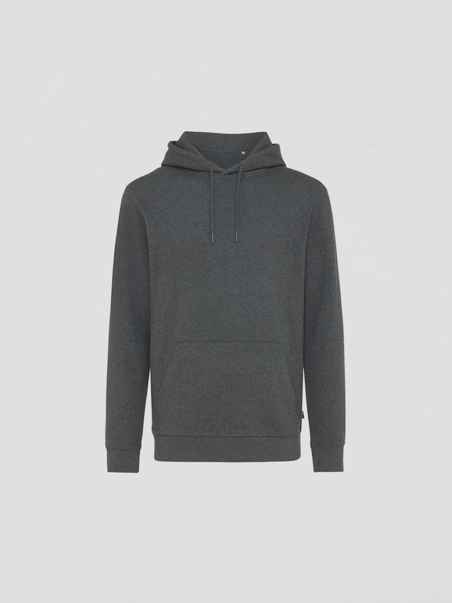 Sula sweatshirt med tryk i ufarvet bomuld