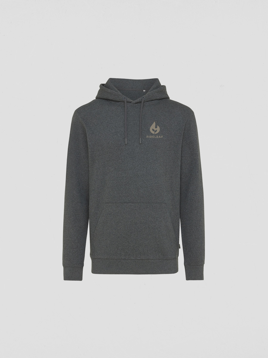 Sula sweatshirt med logotryk i ufarvet bomuld