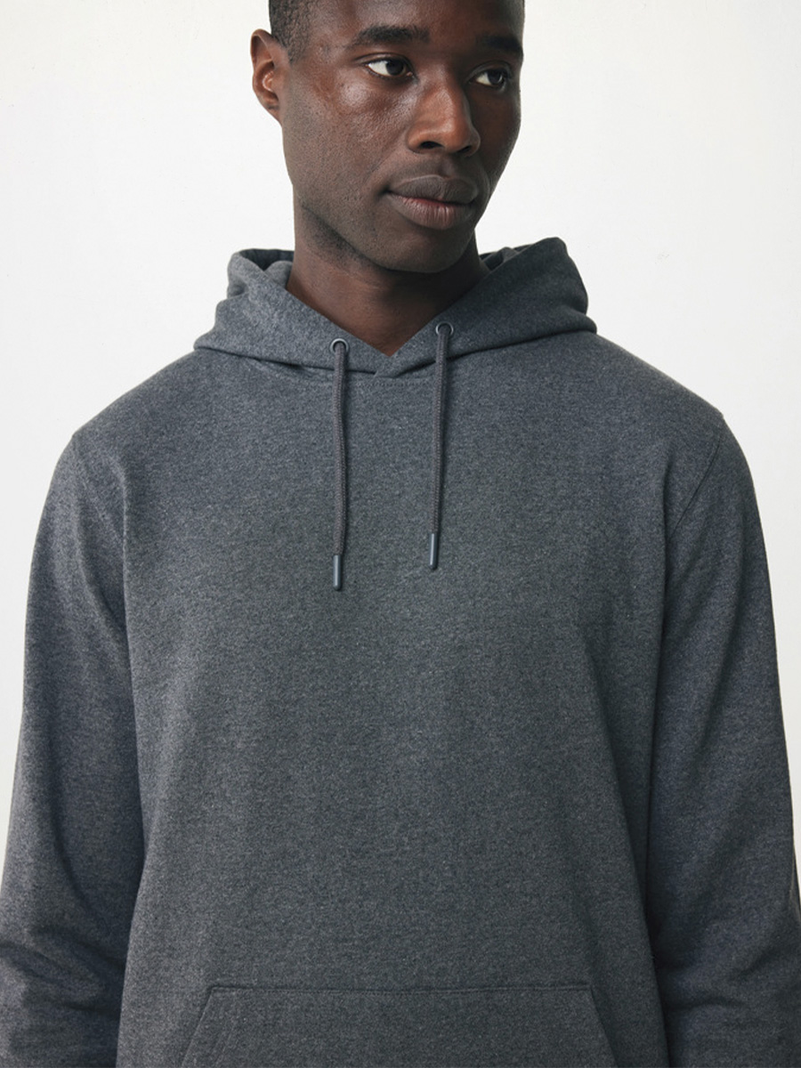 Sula sweatshirt i ufarvet bomuld med tryk