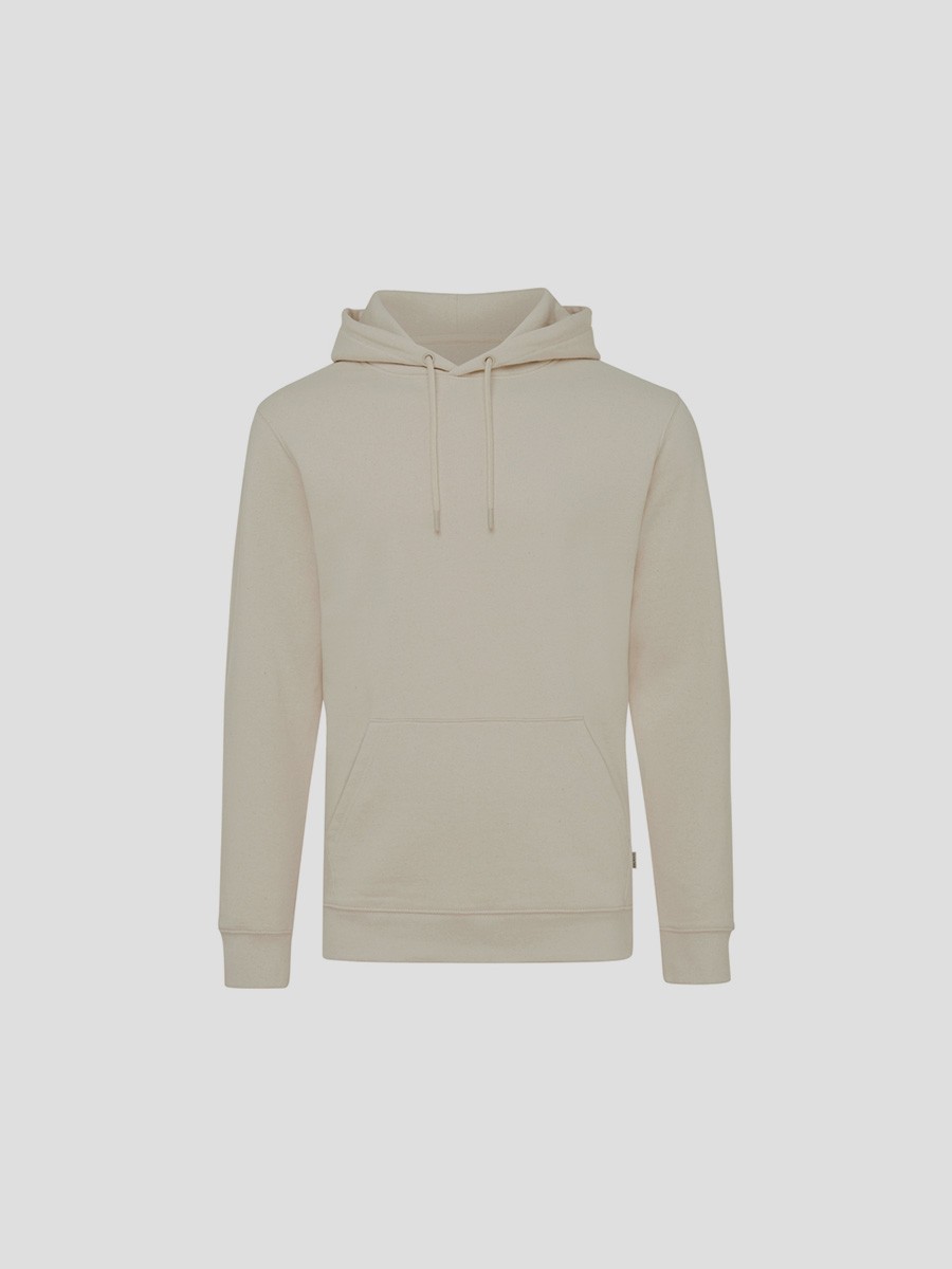 Sula sweatshirt i ufarvet bomuld med logo