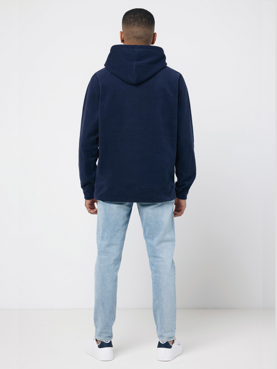 Ægir fleece trøje med hætte
