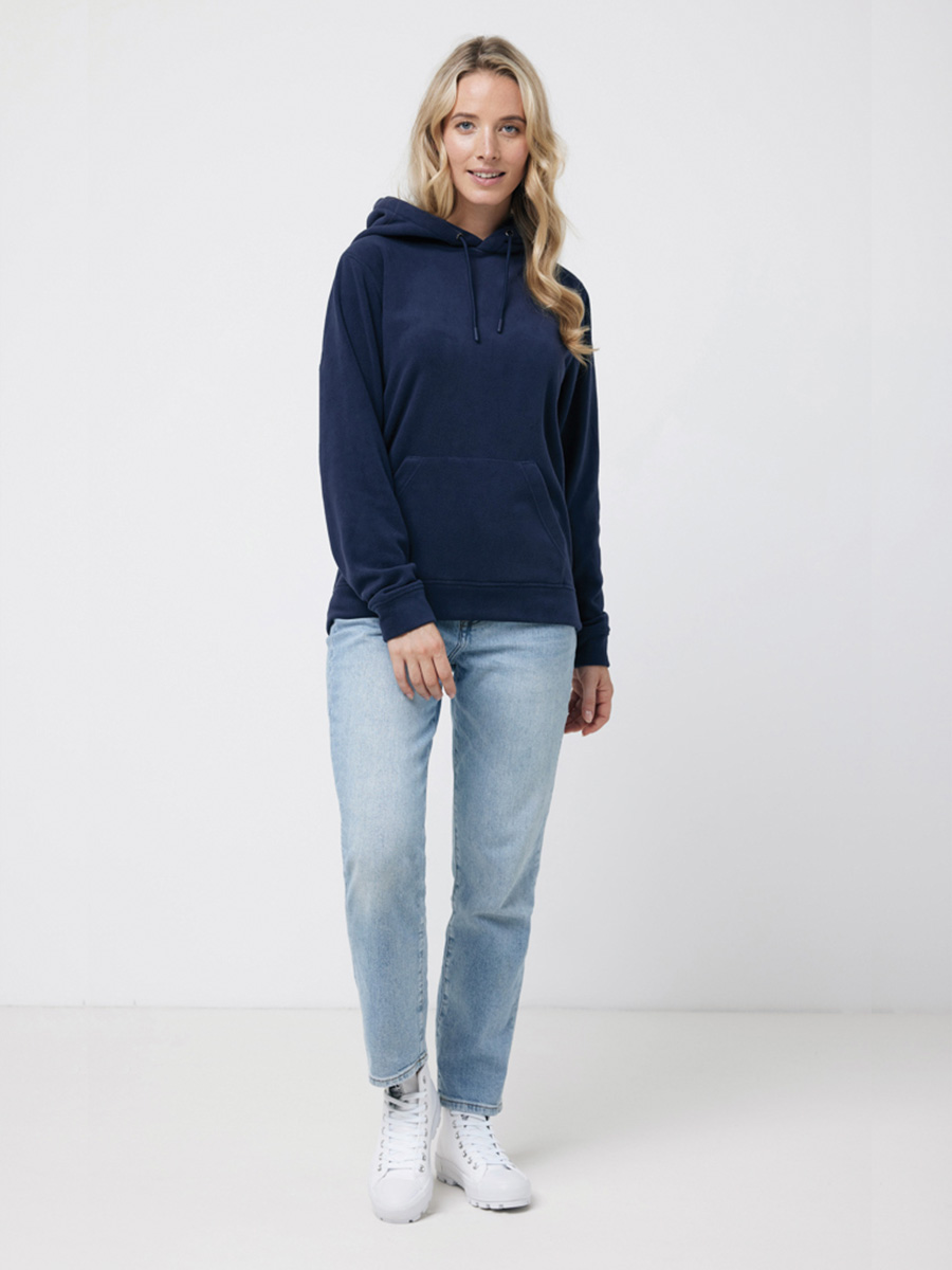 Ægir fleece trøje med hætte