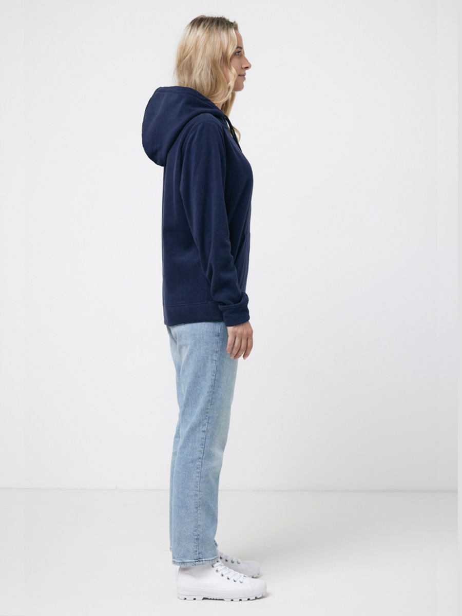 Ægir fleece trøje med hætte