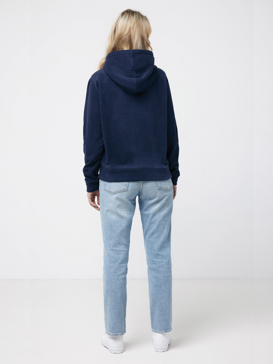 Ægir fleece trøje med hætte