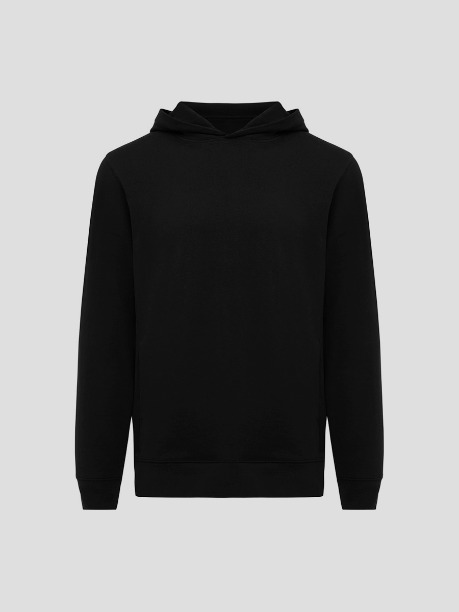 Rana sweatshirt med hætte i sort