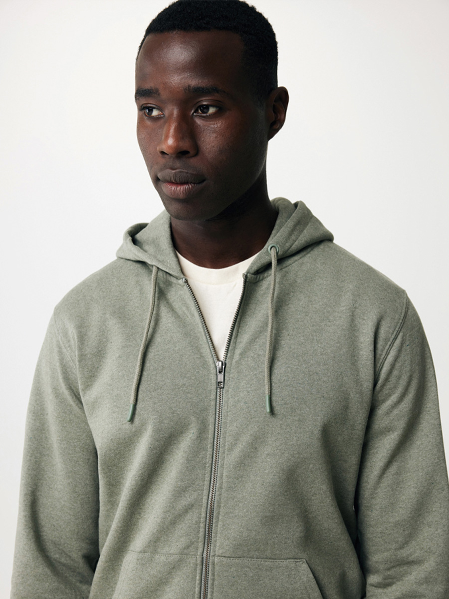 Lofot sweatshirt med hoodie og lynlås