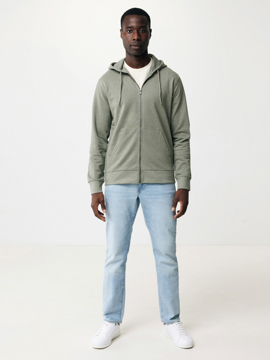 Få tryk på Lofot sweatshirt med hoodie og lynlås