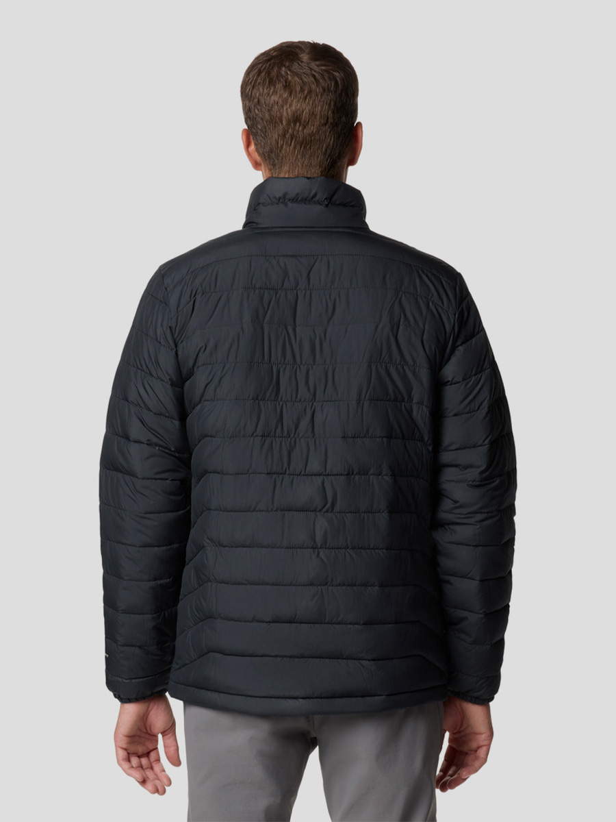 columbia jakke sort bagfra