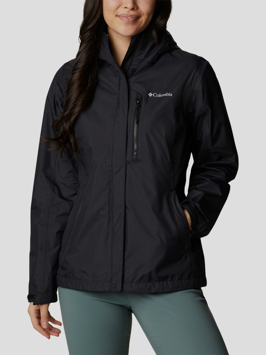 columbia regnjakke sort