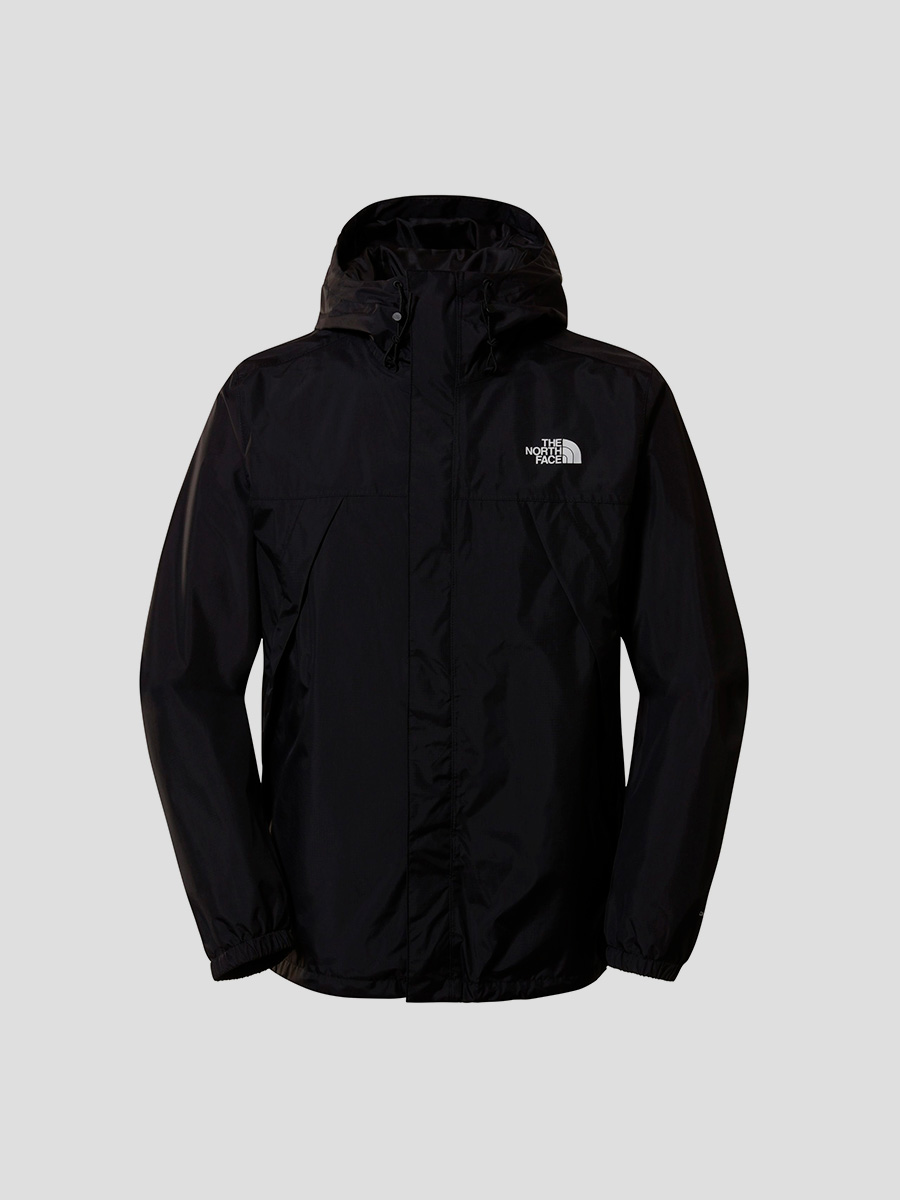 north face jakke sort