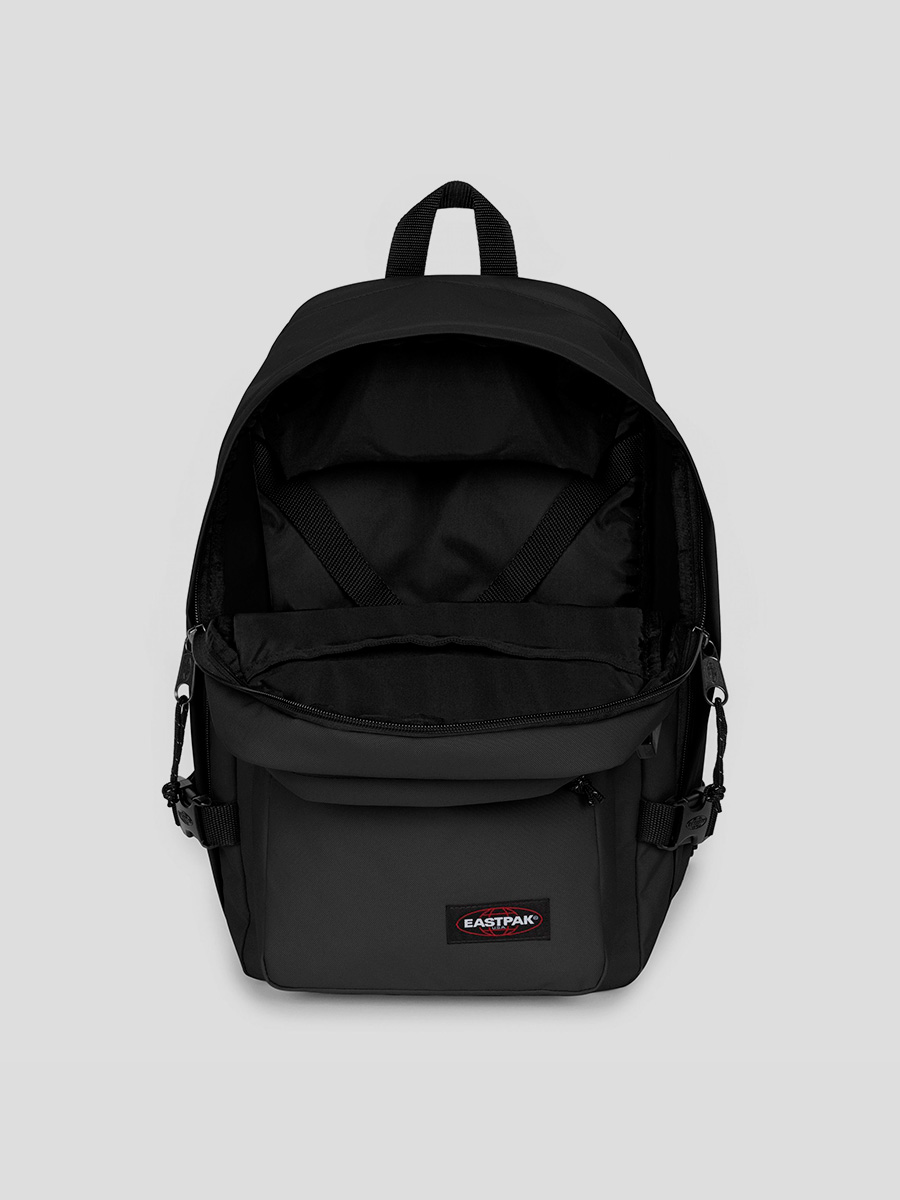 eastpak rygsæk sort åben