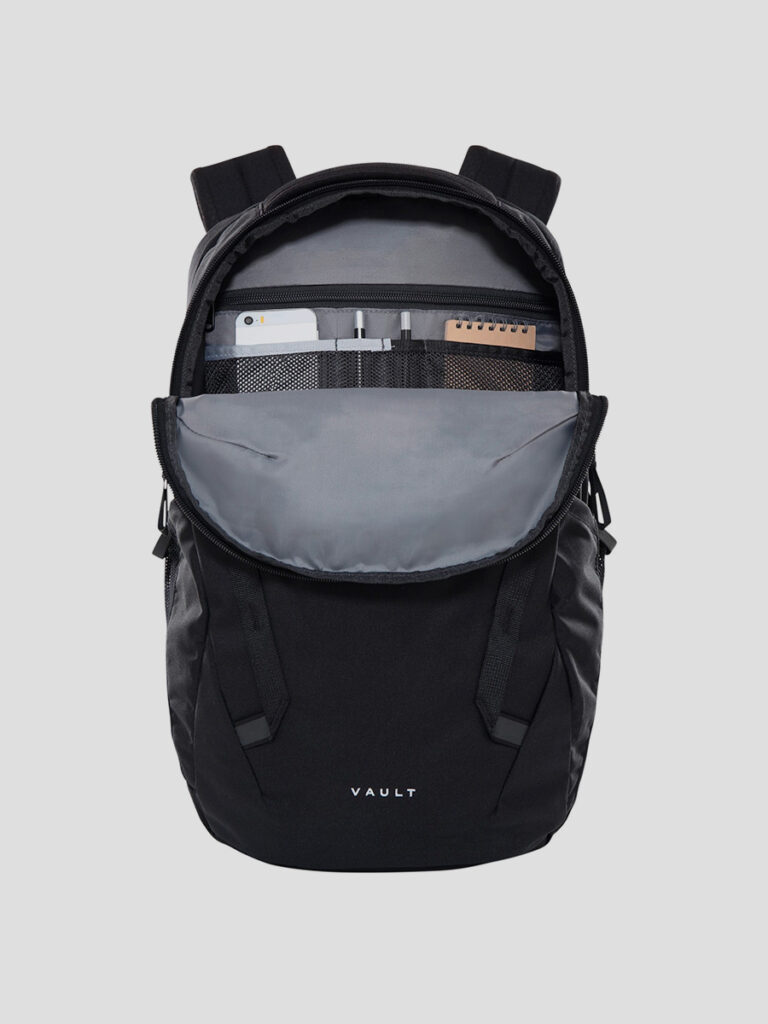 north face rygsæk sort med logo