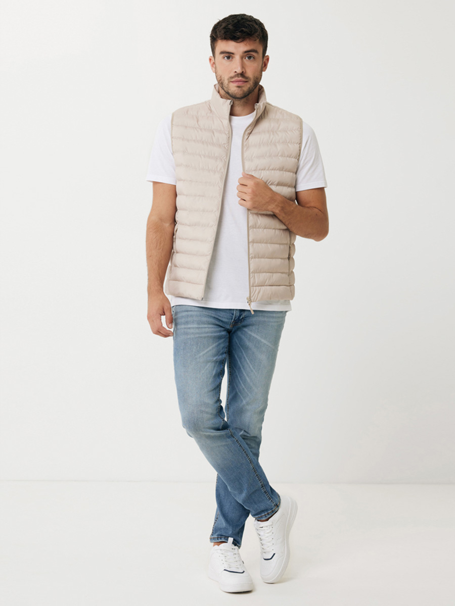 Vatteret vest med logotryk