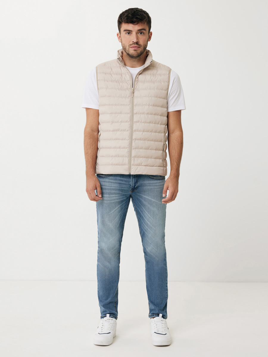 Vatteret vest med logotryk