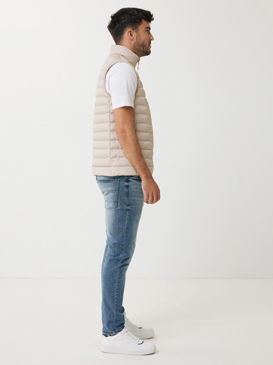 Vatteret vest med logotryk