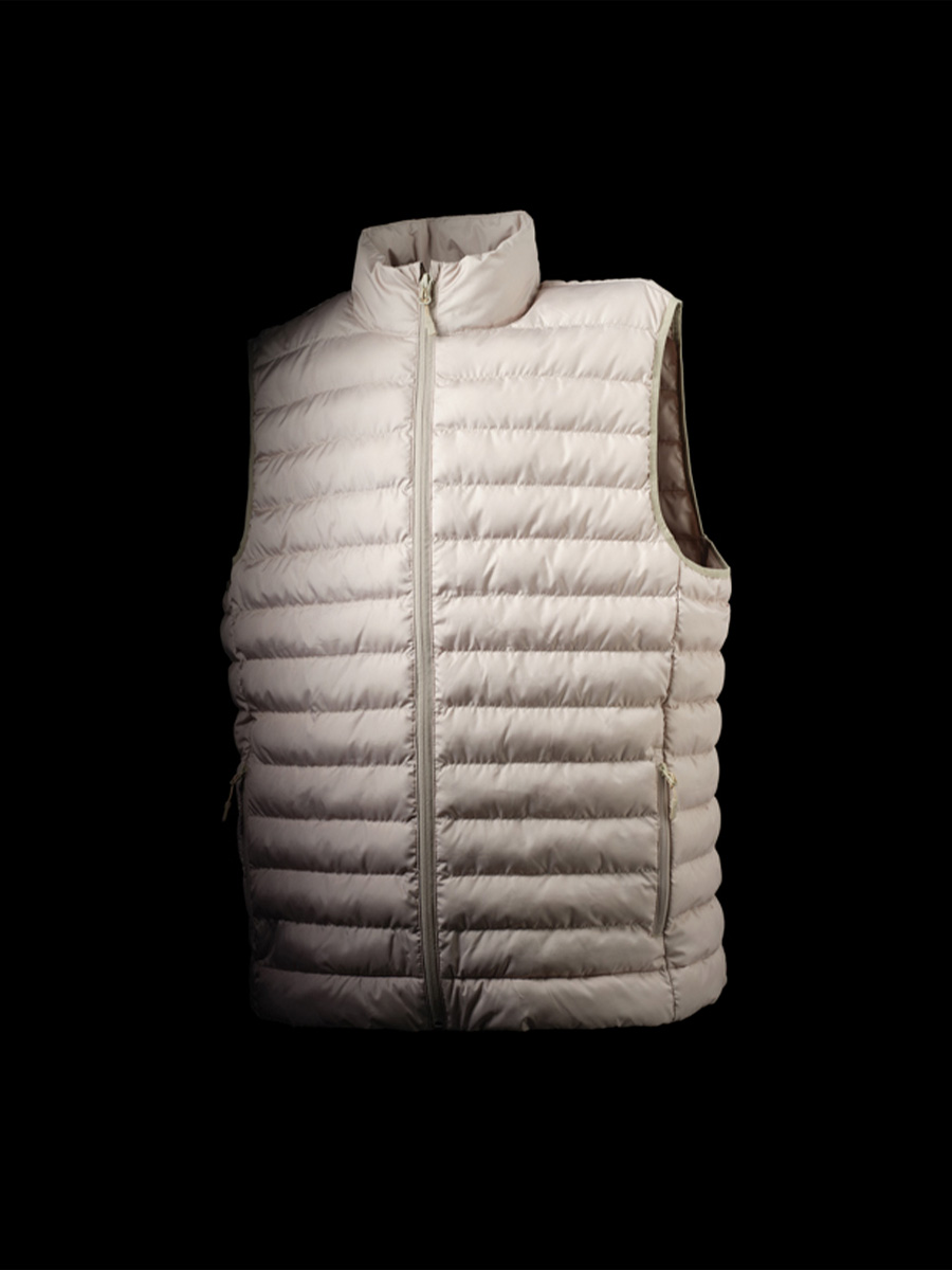 Vatteret vest med logotryk