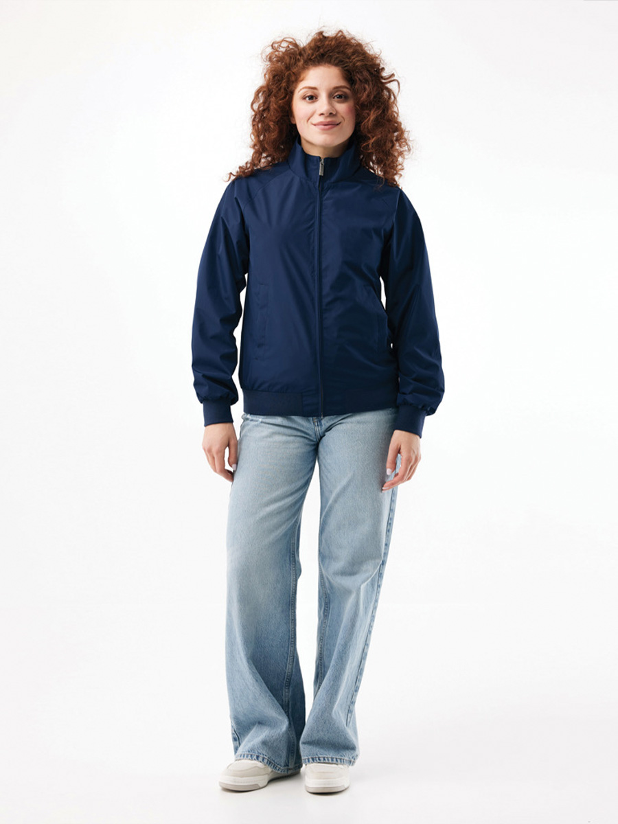 Windbreaker jakke med logo