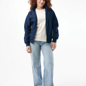 Windbreaker jakke med logo