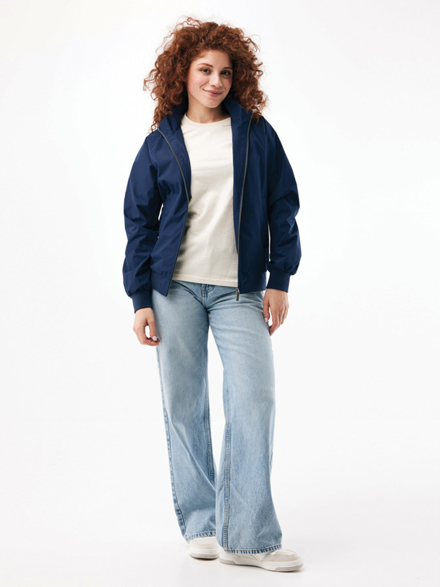 Windbreaker jakke med logo