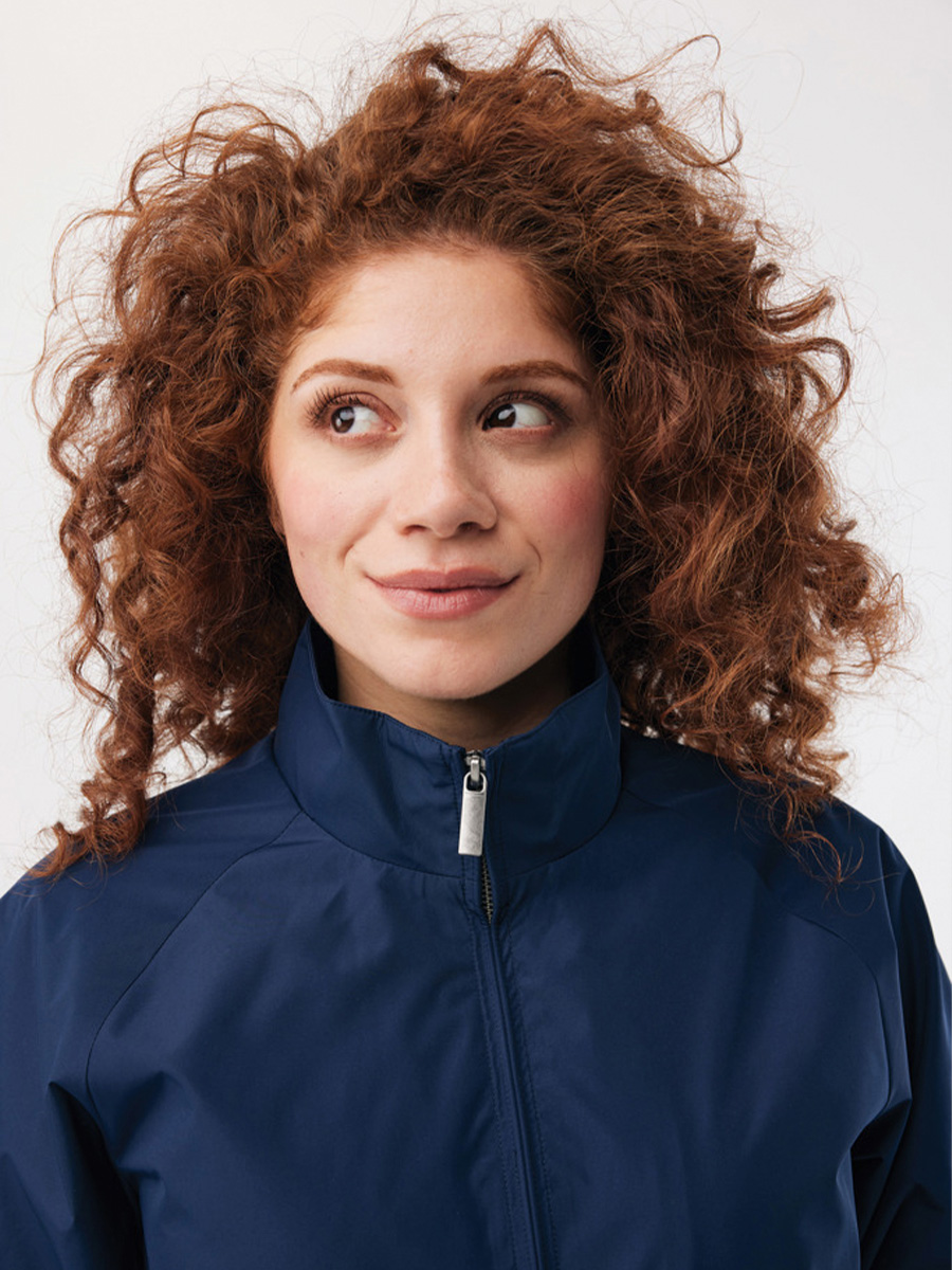 Windbreaker jakke med logo