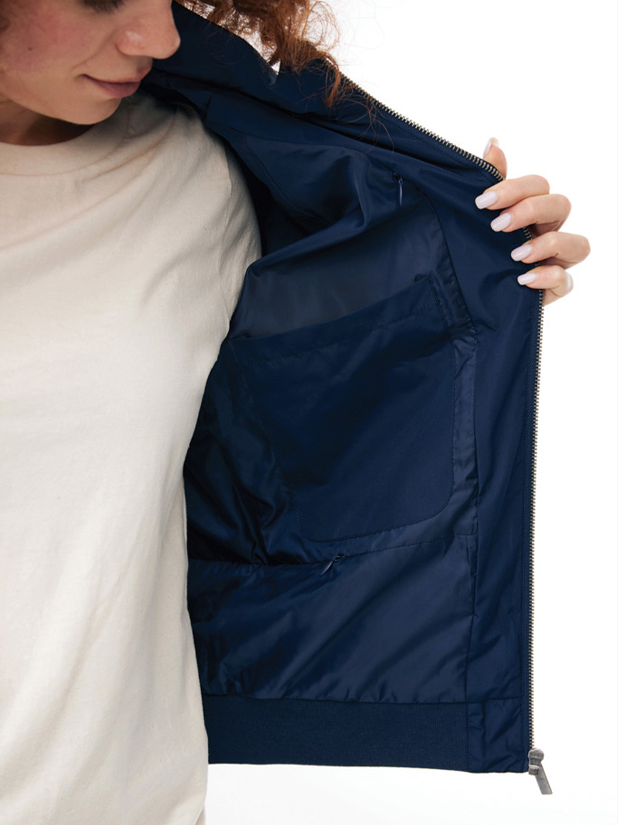 Windbreaker jakke med logo
