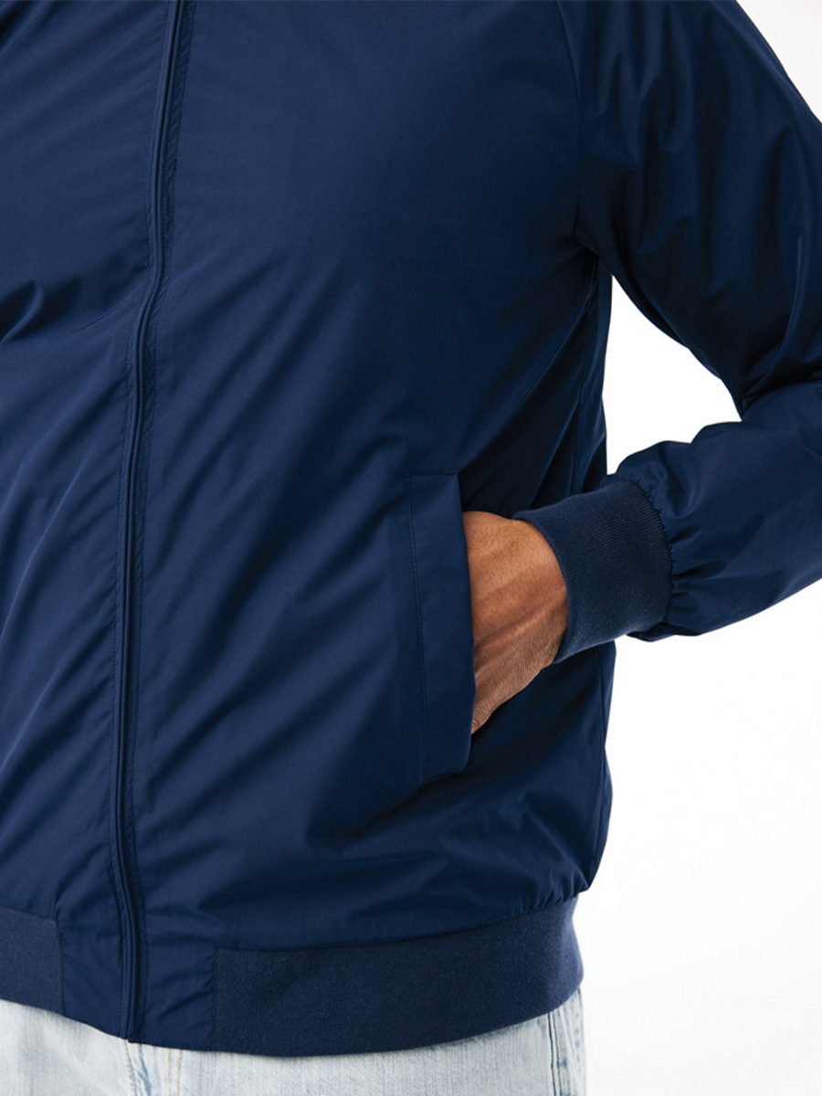Windbreaker jakke med tryk